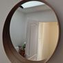 STOCKHOLM Mirror, walnut veneer, 60 cm Image 2