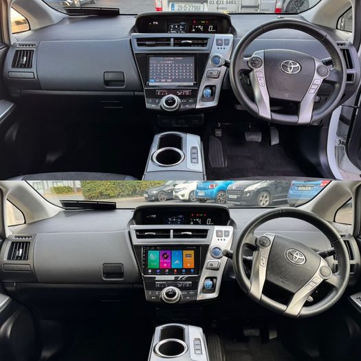 Toyota Prius Alpha Android Auto Carplay Radio