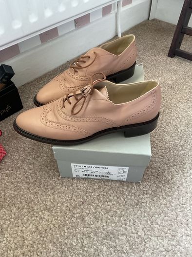 Hobbs leather soled brogues size 40