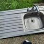 Sink - stainless steel with tap Image 2