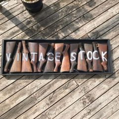 "Vintage Stock" Sign