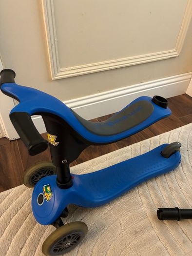Scooter globber three in one