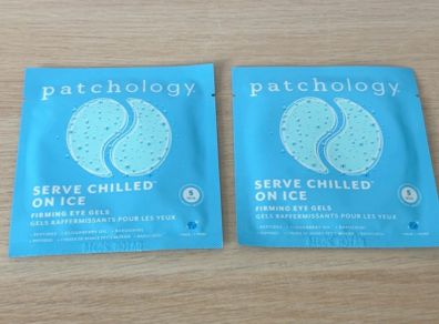 Patchology serve chilled firming eye gels (2 pairs)