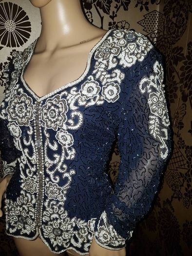 Beaded vintage top
