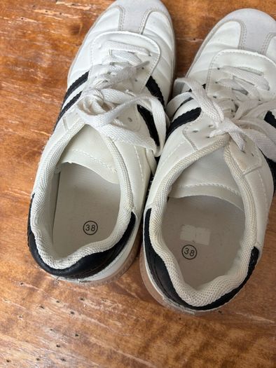 white fashion trainers (women's)