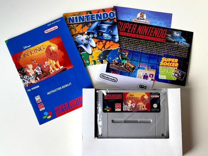 Disney's The Lion King for Nintendo SNES - Boxed and Brand New