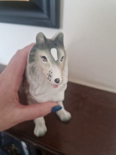 porcelain dog