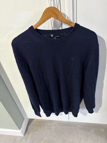 Men's Navy G- Star Raw Jumper