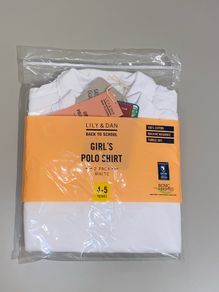 New polo shirts (age 4-5)