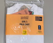 New polo shirts (age 4-5)