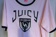Juicy by Juicy Couture pink T-shirt size XL UK18 EU46 Perfect condition Postage included