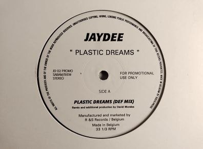 Jaydee - Plastic Dreams - R & S Records - DJ Promo COPY! David MORALES '97 DEF Mix! DEEP House