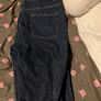 Brand new with label Helen Steele  dark blue  patten detail wide leg jeans Image 4