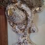 A Pair of Nineteenth Century Creamware Wall Brackets Image 2