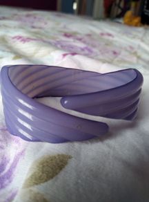 Retro Ripple "Buch and Deichmann" Cuff Bracelet.(1960's)