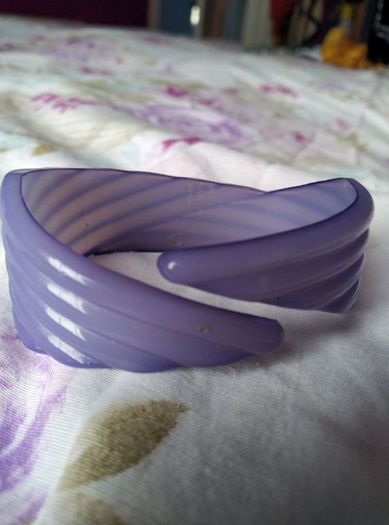 Retro Ripple "Buch and Deichmann" Cuff Bracelet.(1960's)
