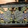 Beuatiful vintage cast iron wine rack Image 2