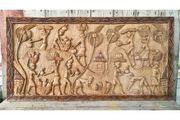 Carved Wooden Wall Plaque KAS1399