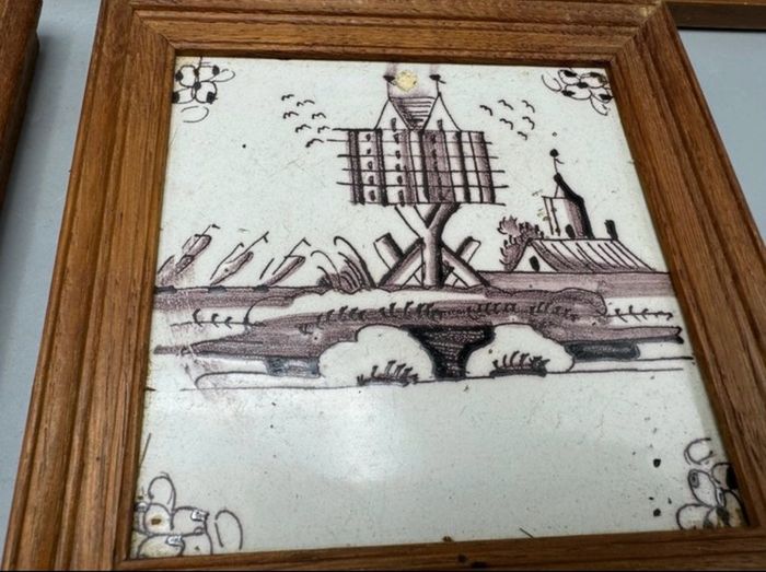 Collection of Authentic 19th Century Dutch Tiles