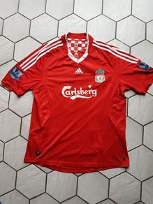 Liverpool Adidas Carlsberg football soccer jersey Mooney Size XL