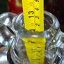 2 Demijohn Jars, Amber and Clear glass,  Stage or Movie Props collectible. Postage Available or Collection Image 4