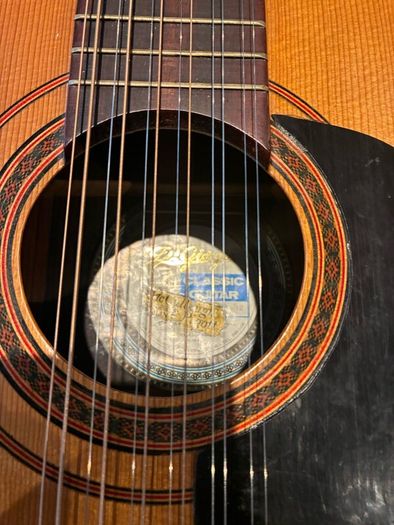 Vintage 12 string guitar