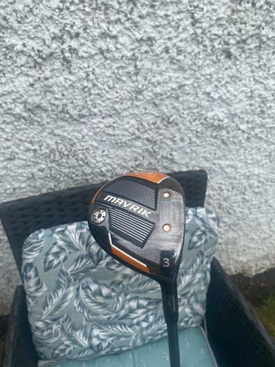 Callaway Mavrik 15 ' 3wood  with Even Flow 6.0-S 60gG shaft!IMMACULATE CONDITION!Nice Headcover Included,not original!First to see will buy!