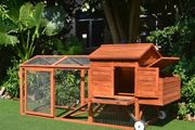 Large Chicken Coop 6-9 Birds With Wheely