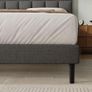 King Bed Frame, Headboard, Memory foam Mattress and pillows Image 10