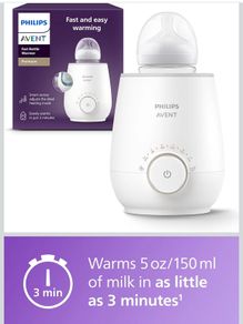 Philips Avent Fast Bottle Warmer with Smart Temperature Control