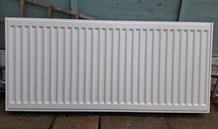 White radiator
