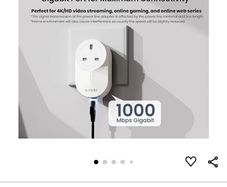 Passthrough Powerline Adapter