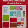 Kids Christmas card making craft set Image 2