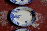 Antique graduated trio of platters
