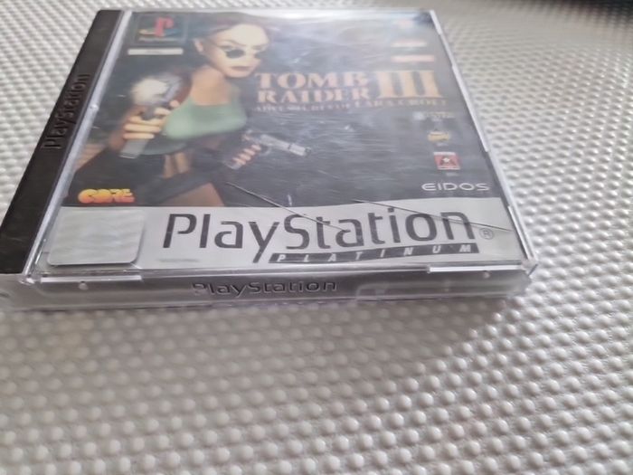 Tomb Raider III PlayStation1 Ps1 PlayStation2 Ps2 Games Original