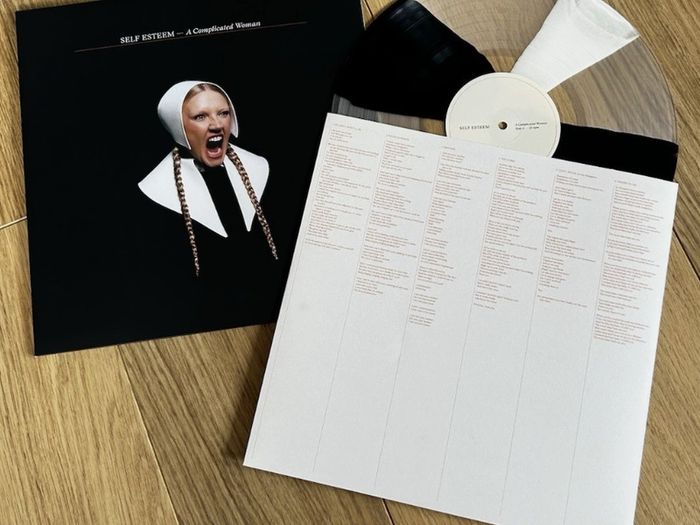 Self Esteem A Complicated Woman Black & White Collar edition Vinyl LP Limited to 1000 Free viewing