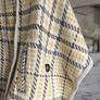 Designer See by Chloe wool cape coat poncho vest jacket S/M    80% wool Image 6