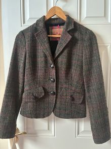 Vintage Benetton Tweed  blazer Uk size 8