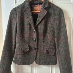 Vintage Benetton Tweed  blazer Uk size 8
