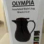 Olympia insulated swirl jug black 2litre Image 3