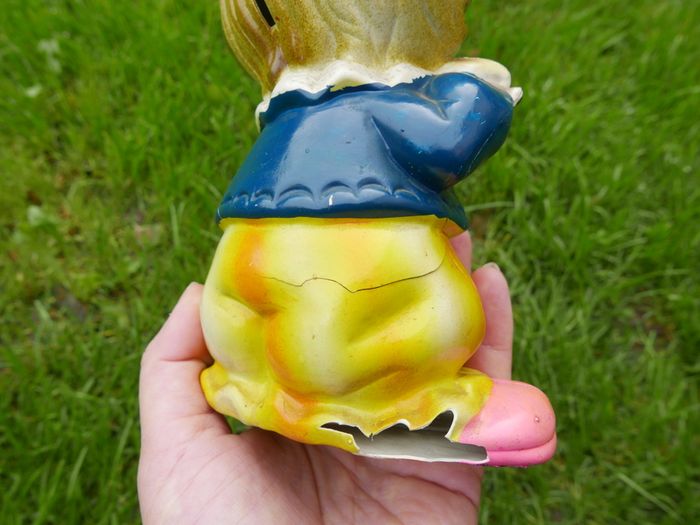 Vintage Clown Piggy Coin Bank