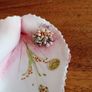 Vintage Italian Hand Painted Signed Leaf Image 4