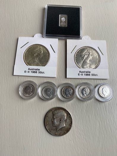 Silver coins