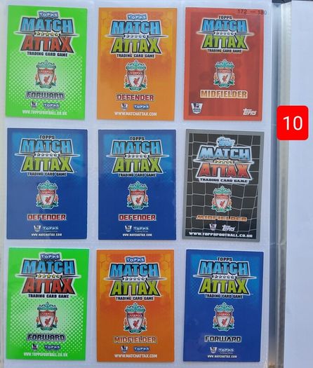 Liverpool Football Cards (116 Players)