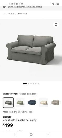 Sofa and arm chair