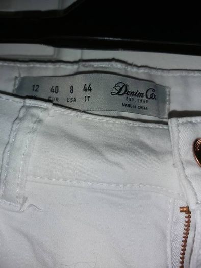 Ladies white jeans