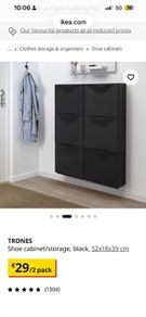 Ikea shoes storage