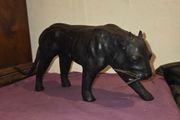 Vintage leather wrapped Panther