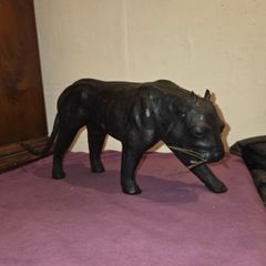 Vintage leather wrapped Panther