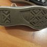 Black Converse   size 4 Image 3